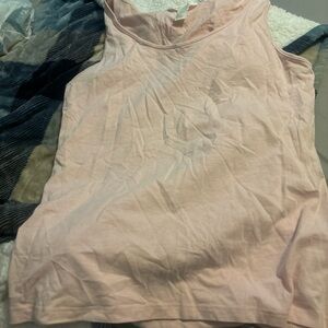 Women's Pink Sleeveless Top
